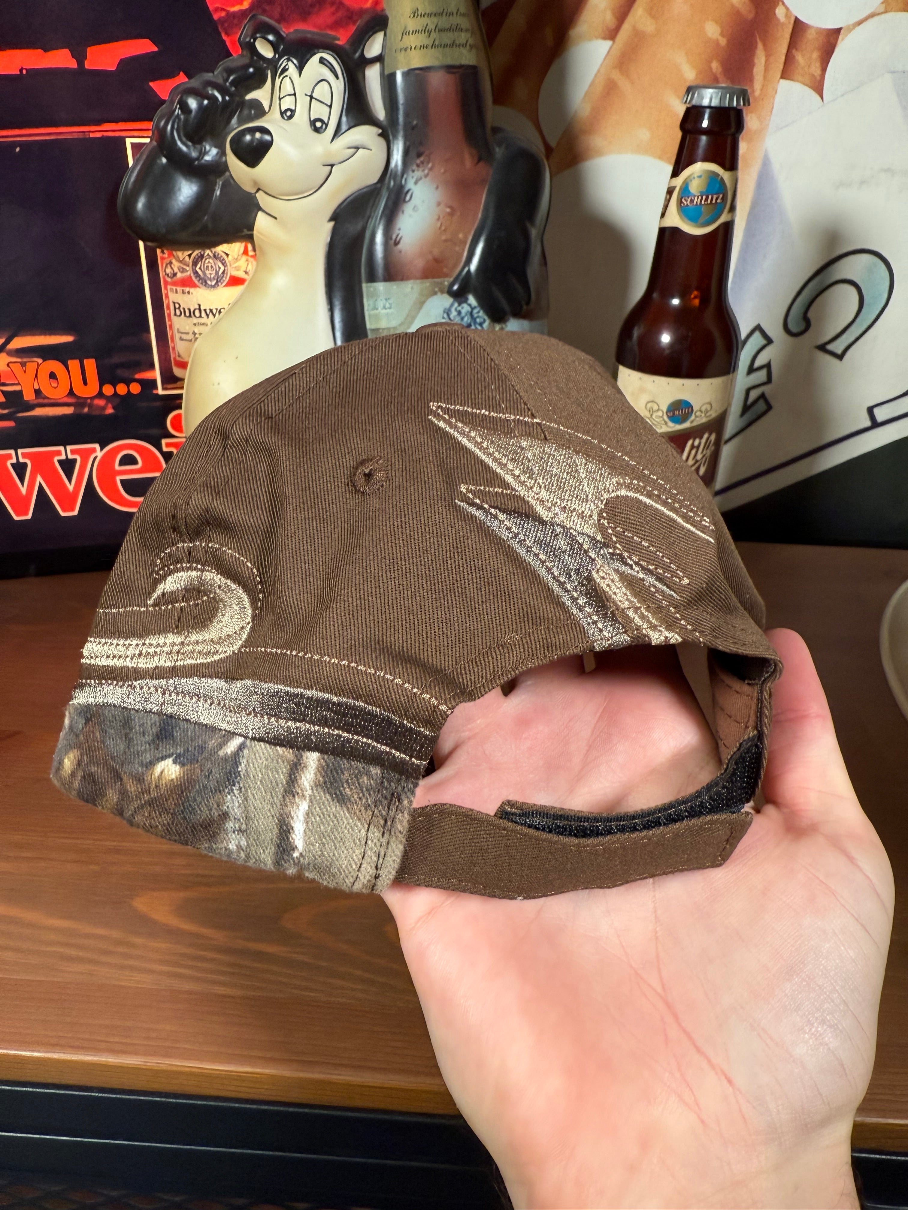 Vintage Y2K Crow’s Seeds Camo K Products Hat