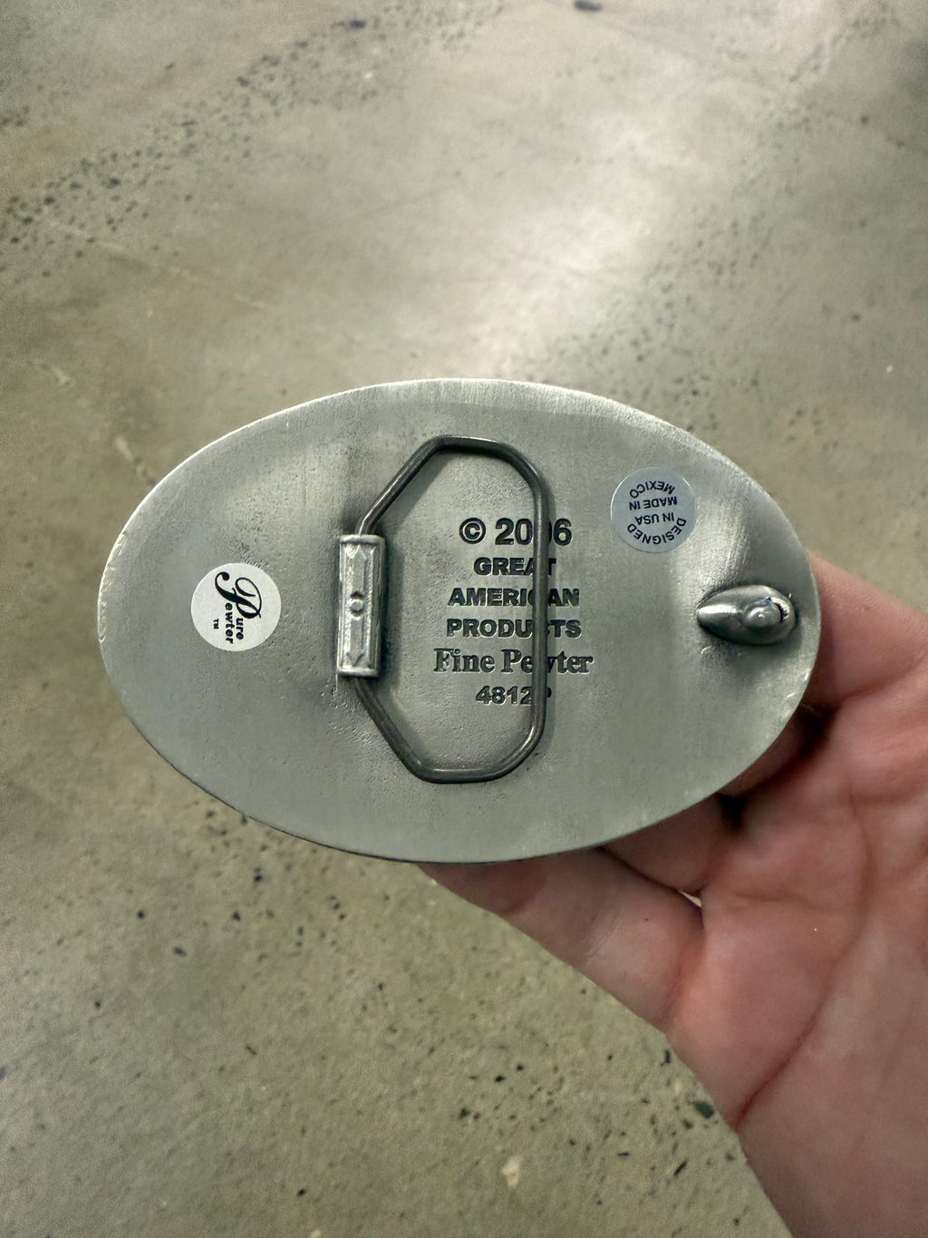 2006 Police Officer Belt Buckle