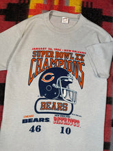 Load image into Gallery viewer, Vintage 1985 Chicago Bears Super Bowl Tee (S)
