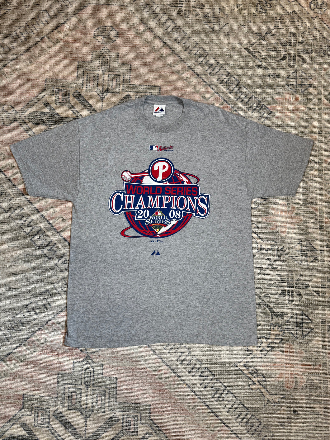 2008 Phillies World Series Champions T-Shirt (XL)