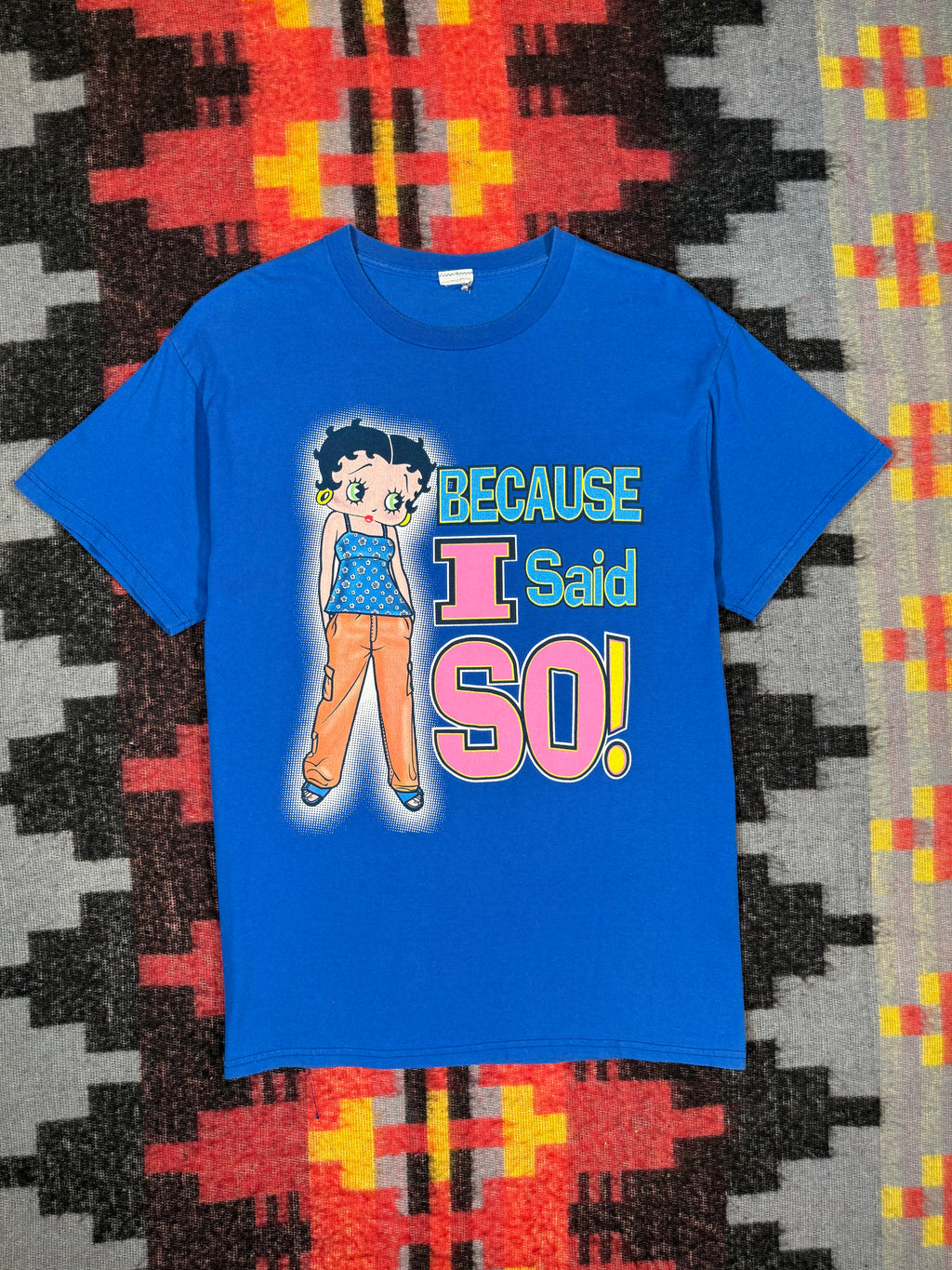 Vintage Because I Said So! Betty Boop Shirt (L)