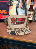 Vintage Trojan Explosives Camo Trucker Hat
