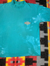 Load image into Gallery viewer, Vintage Distressed 90s Harley Davidson Teal Pocket Tee (XL)
