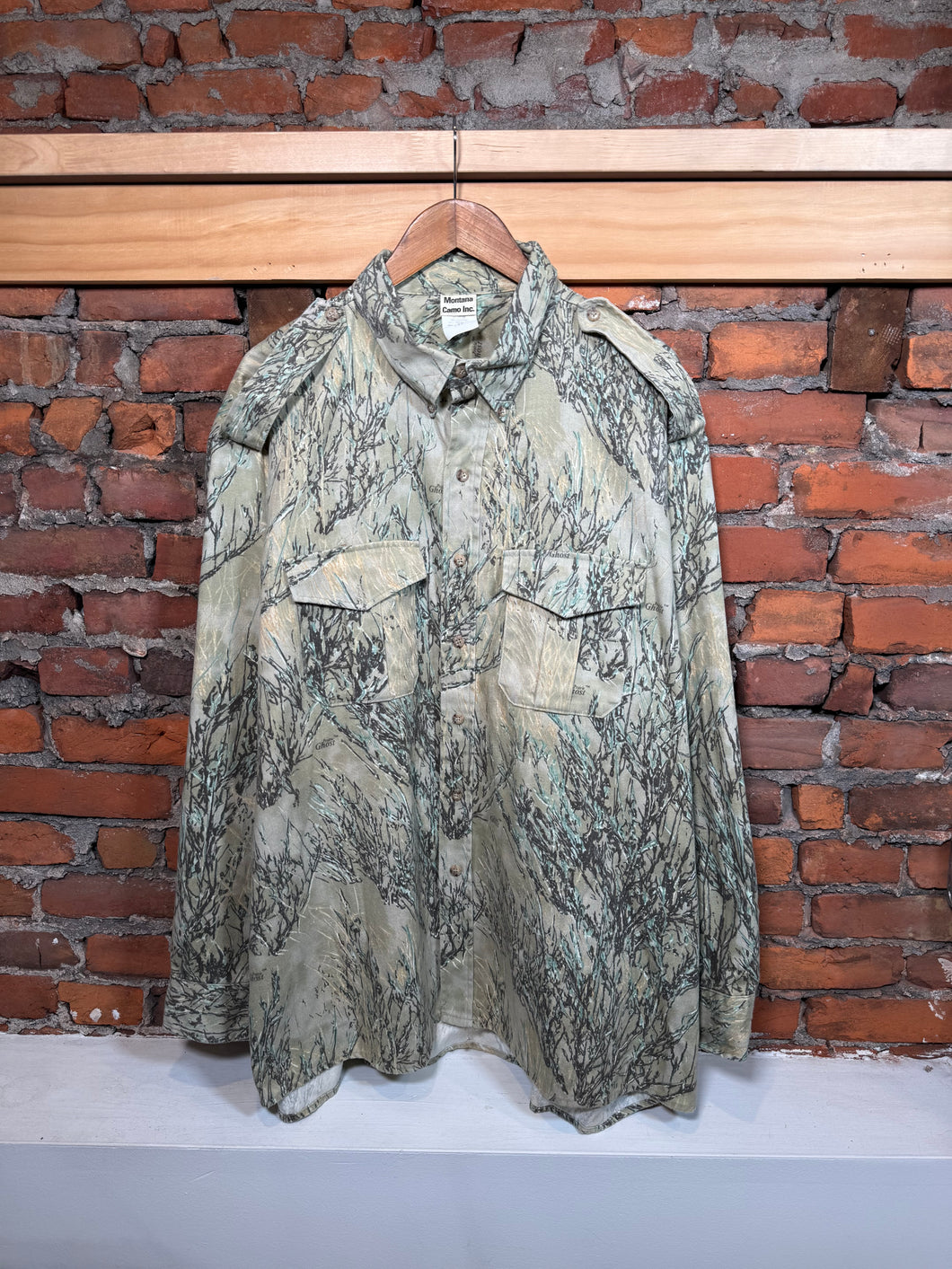 Vintage Montana Camo Button Down Shirt (3XL)