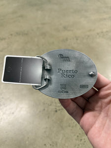 2000s Puerto Rico Flag Unworn Belt Buckle