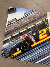 Load image into Gallery viewer, Vintage Miller Racing Poster (22x17inch
