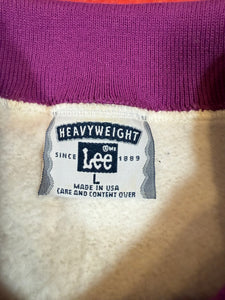 Vintage 90s Butterfly Collared Crewneck (L)