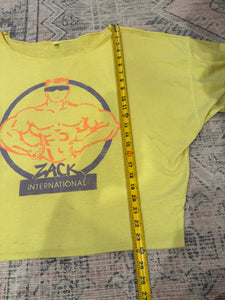 Vintage 80s Zack International Bodybuilding T-Shirt (L)