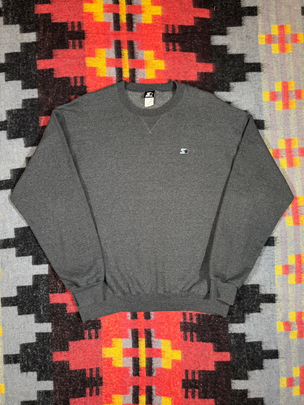 Vintage Starter Grey Crewneck (L)