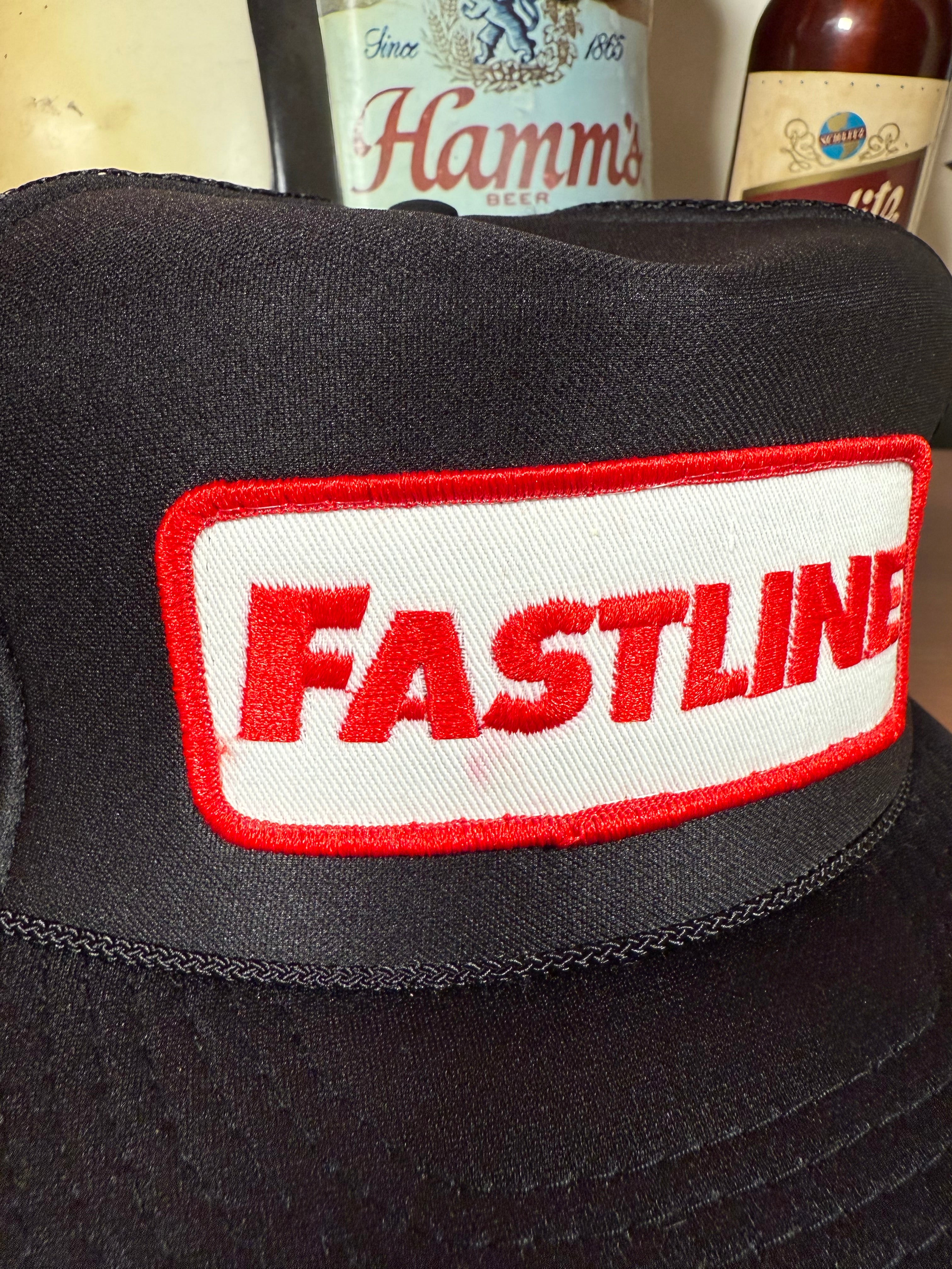 Vintage 80s Fastline Patch Trucker Hat