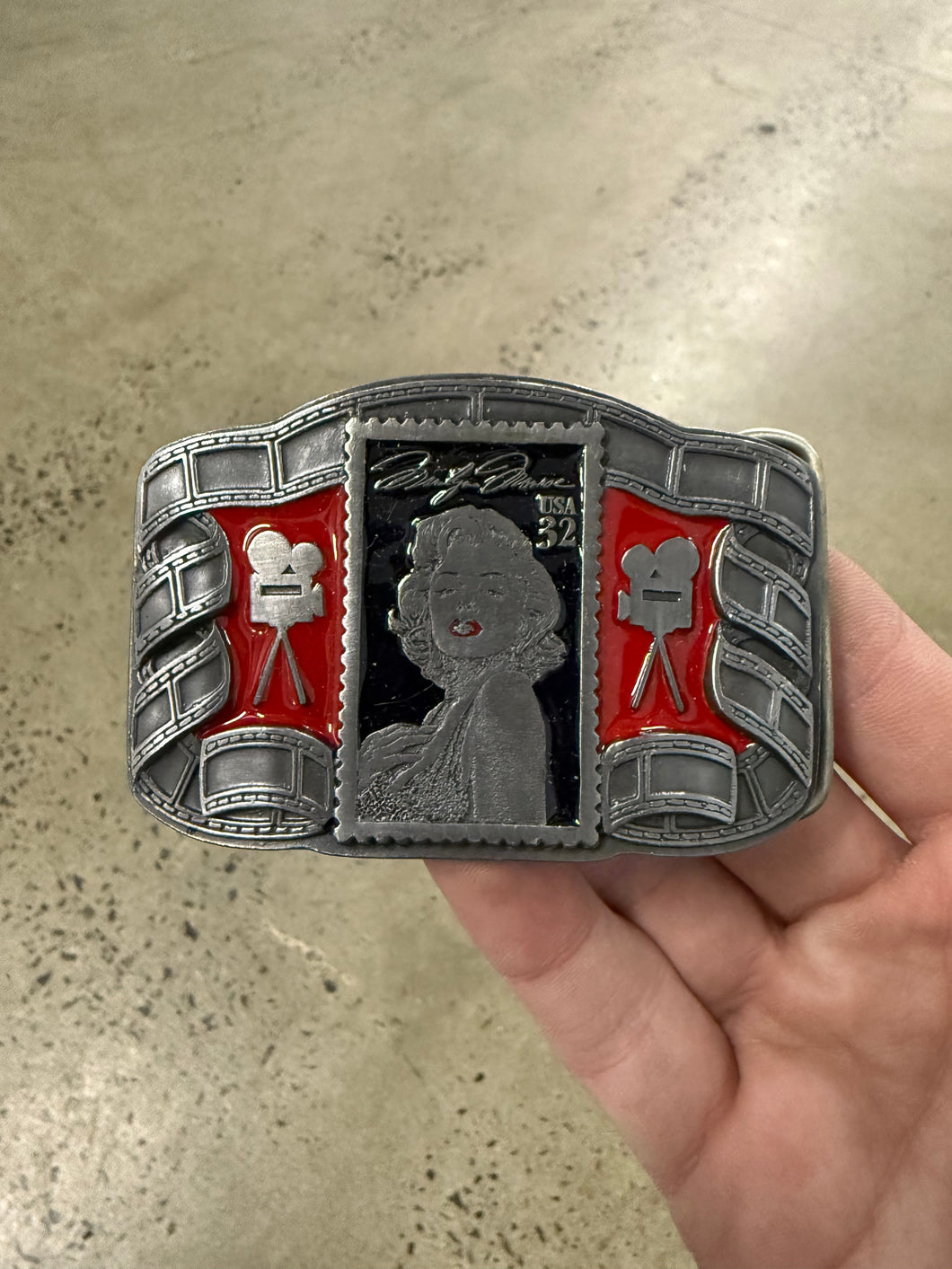 Vintage Marilyn Monroe Belt Buckle