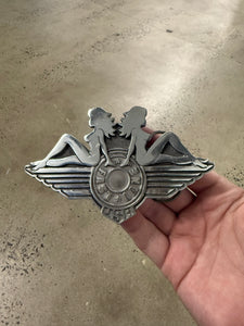 Y2K Fast Lane USA Belt Buckle