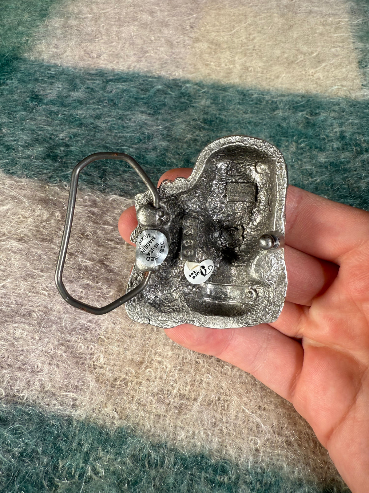 Vintage Mummy Belt Buckle