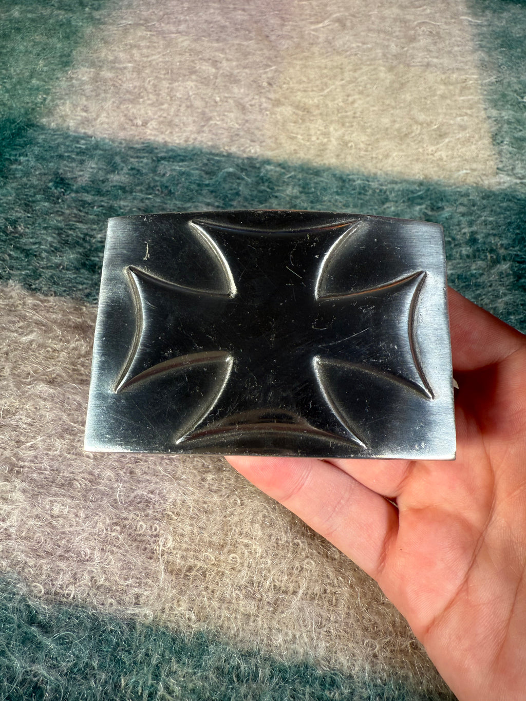 Vintage 2000s Rectangle Choppers Belt Buckle