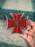 Vintage 2003 Spider Web Choppers Belt Buckle