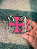 Vintage 2000 Pink Choppers Belt Buckle