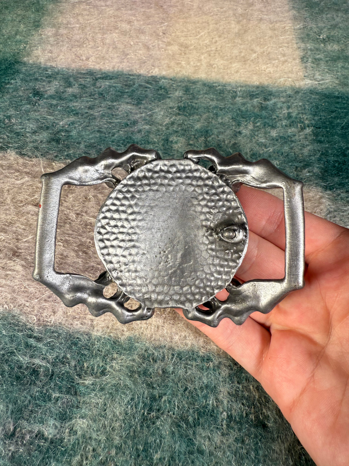 Vintage Dragon Claw Resin Belt Buckle