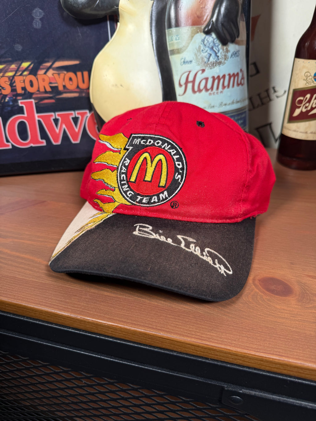Vintage McDonalds Racing Team Nascar Snapback Hat