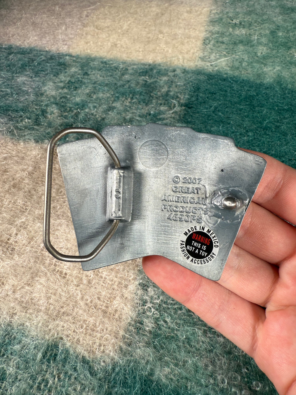 Vintage Deck of Cards Belt Buckle